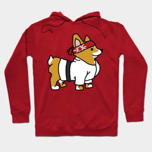 Karate Corgi Hoodie